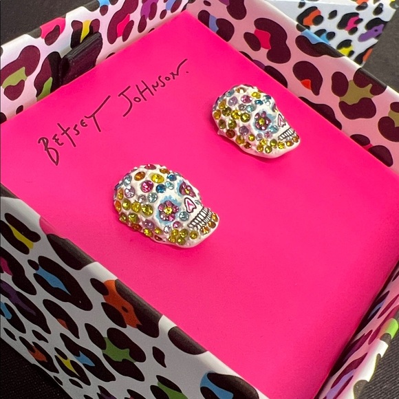 Betsey Johnson | Sugar Skull Earrings - Picture 4 of 8